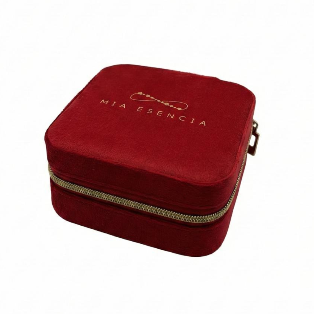 Joyero Velvet Red