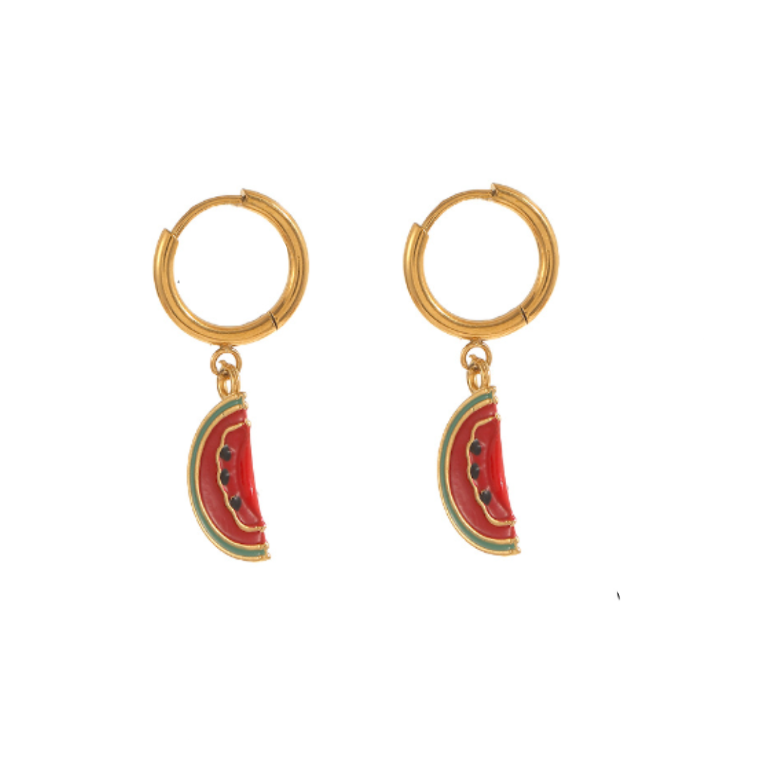 Pendientes Sandía