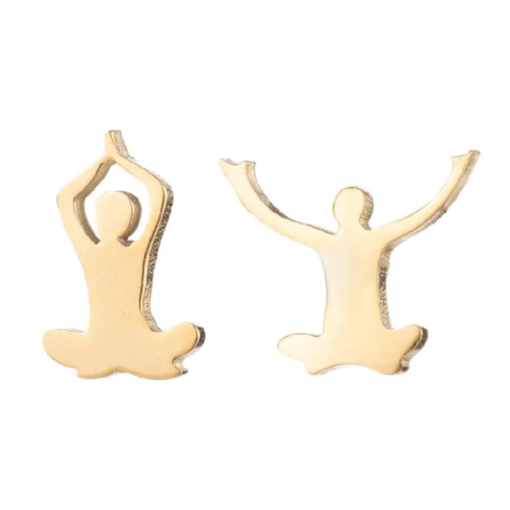 Pendientes Yoga (Dorado)