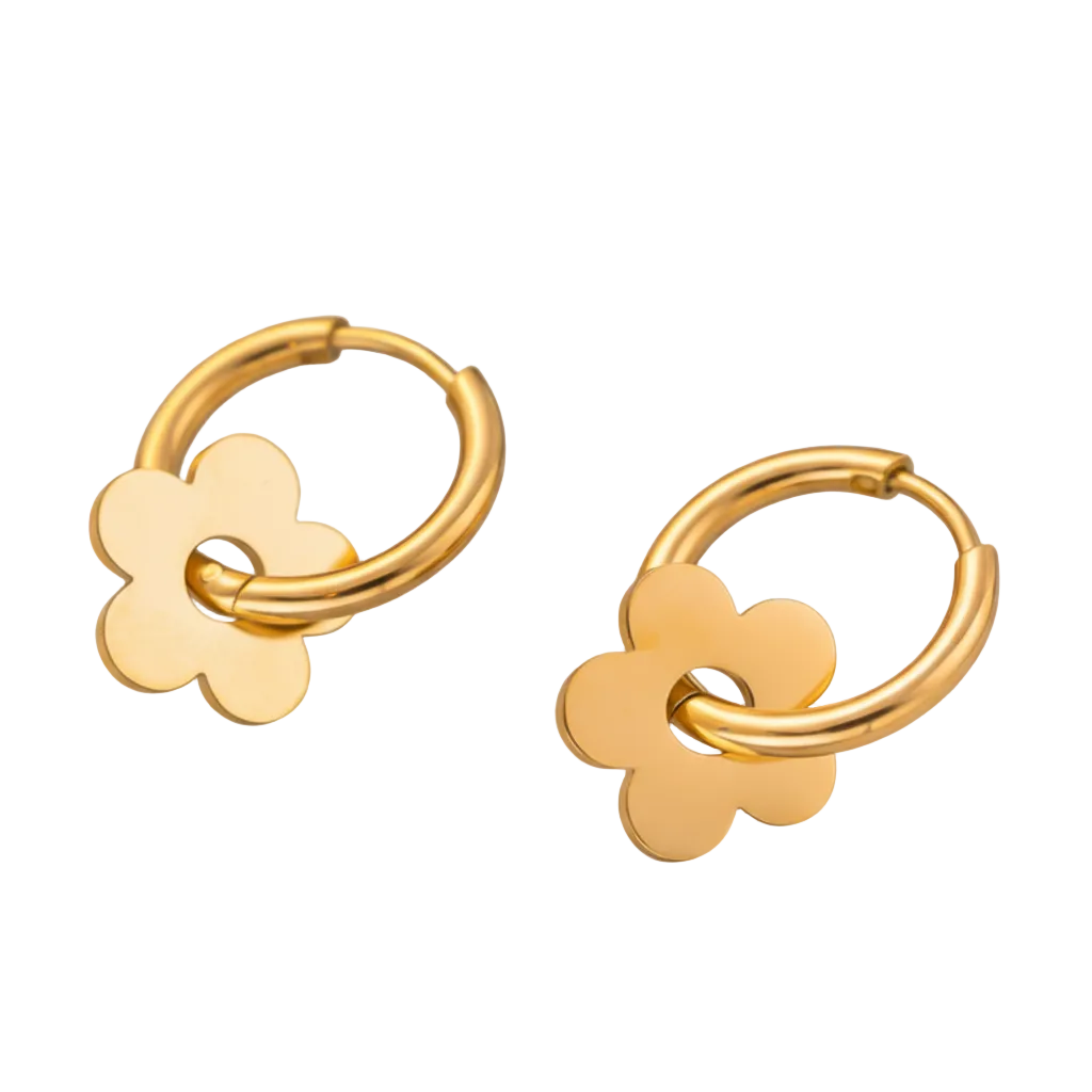 Pendientes Flor
