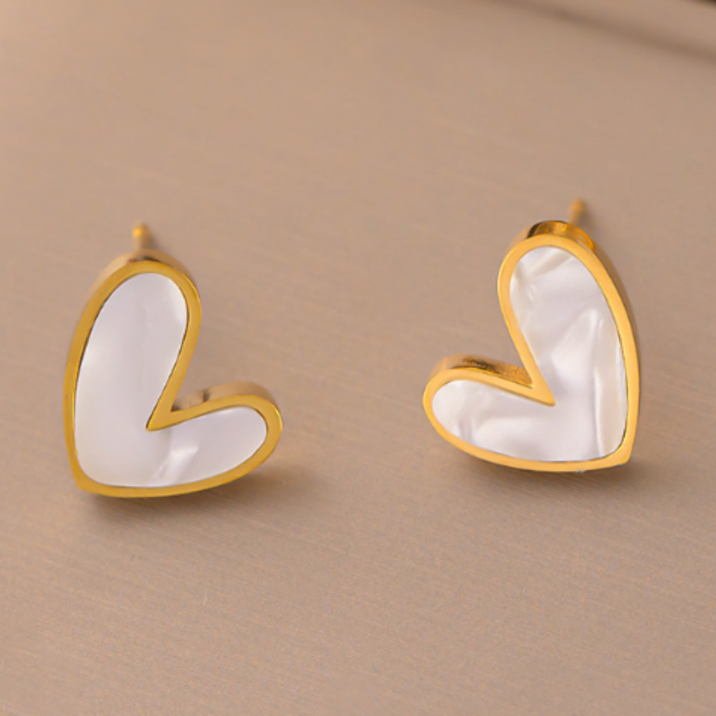 Pendientes Corazones de Madreperla