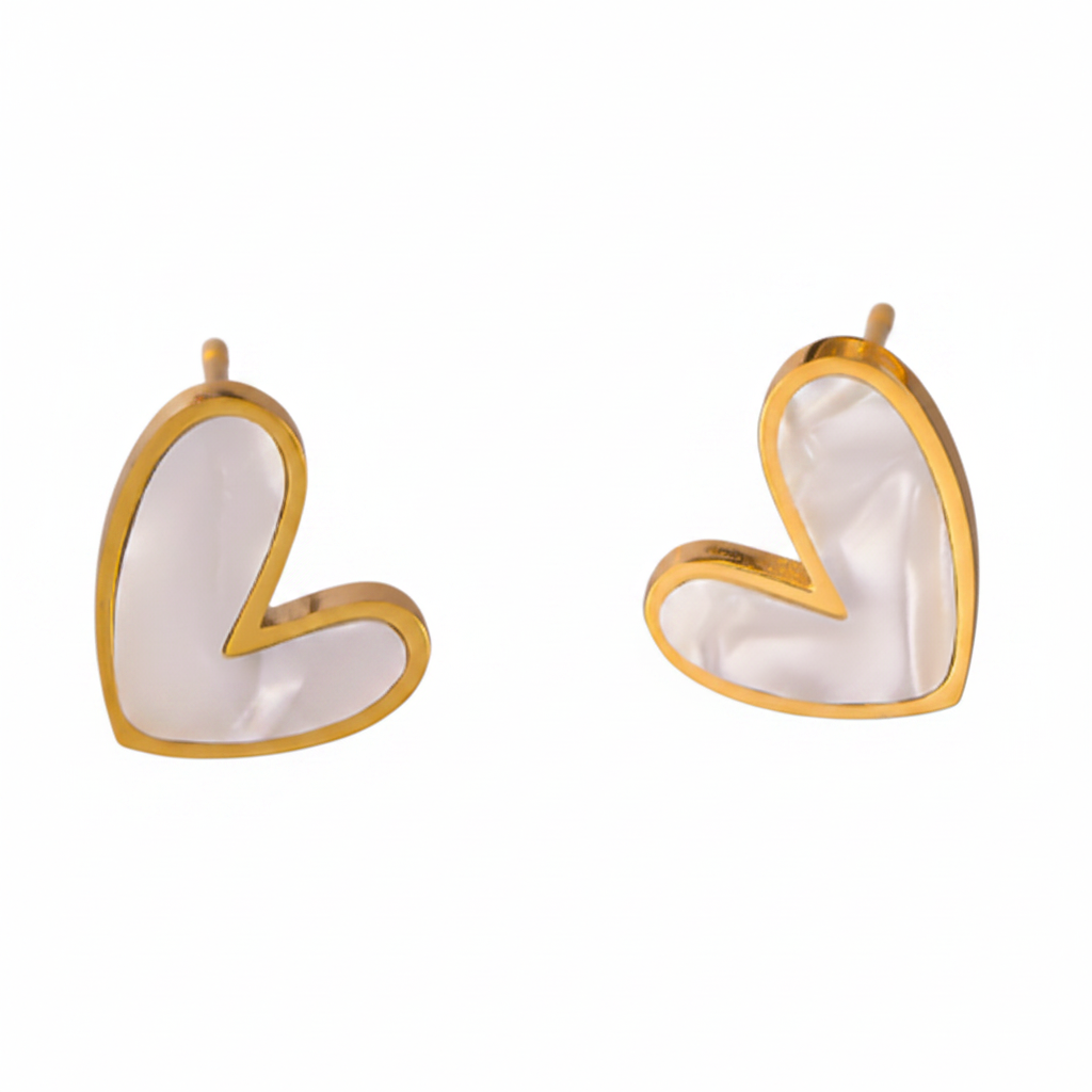 Pendientes Corazones de Madreperla