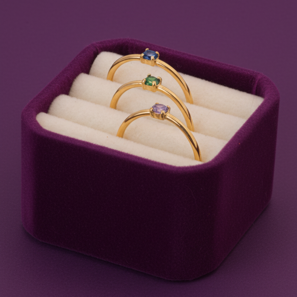 Anillo Luz Violeta