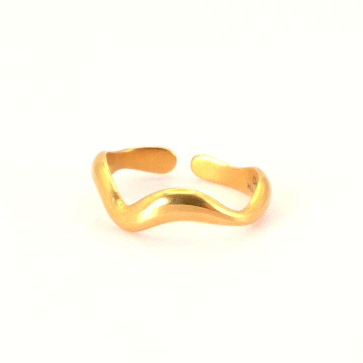 Anillo Nudo Dorado