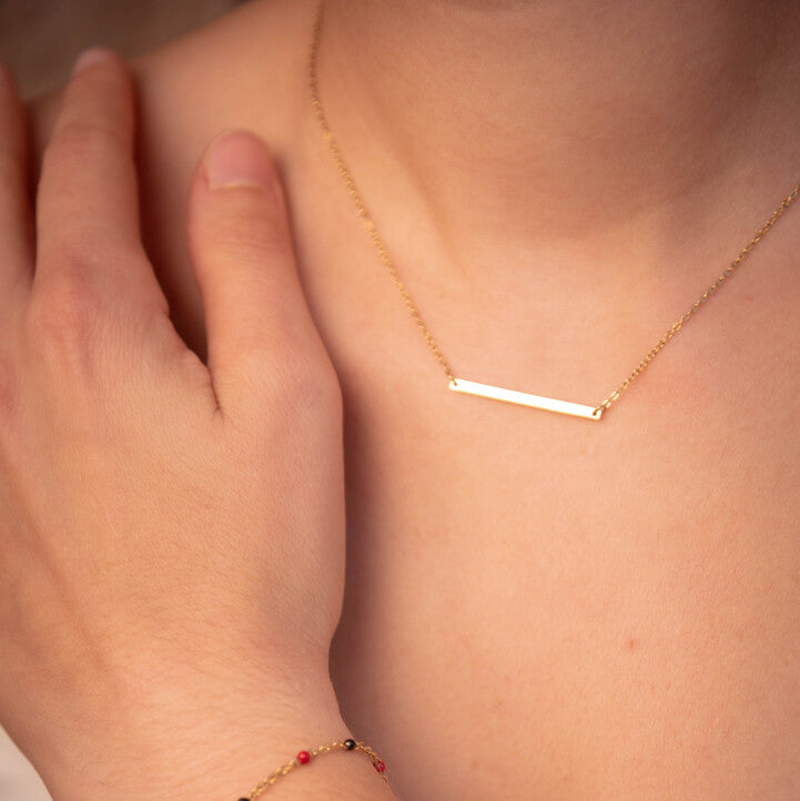 Collar Destellos Dorados