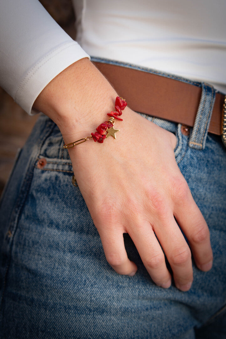 Pulsera Estrella Roja