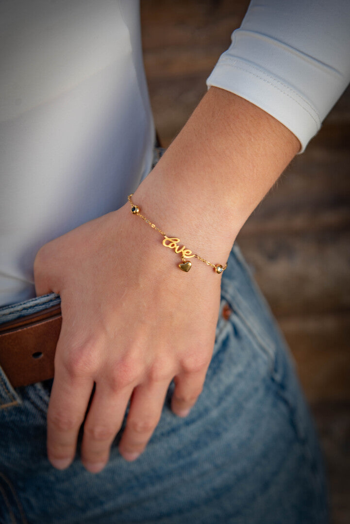 Pulsera Trazo Dorado