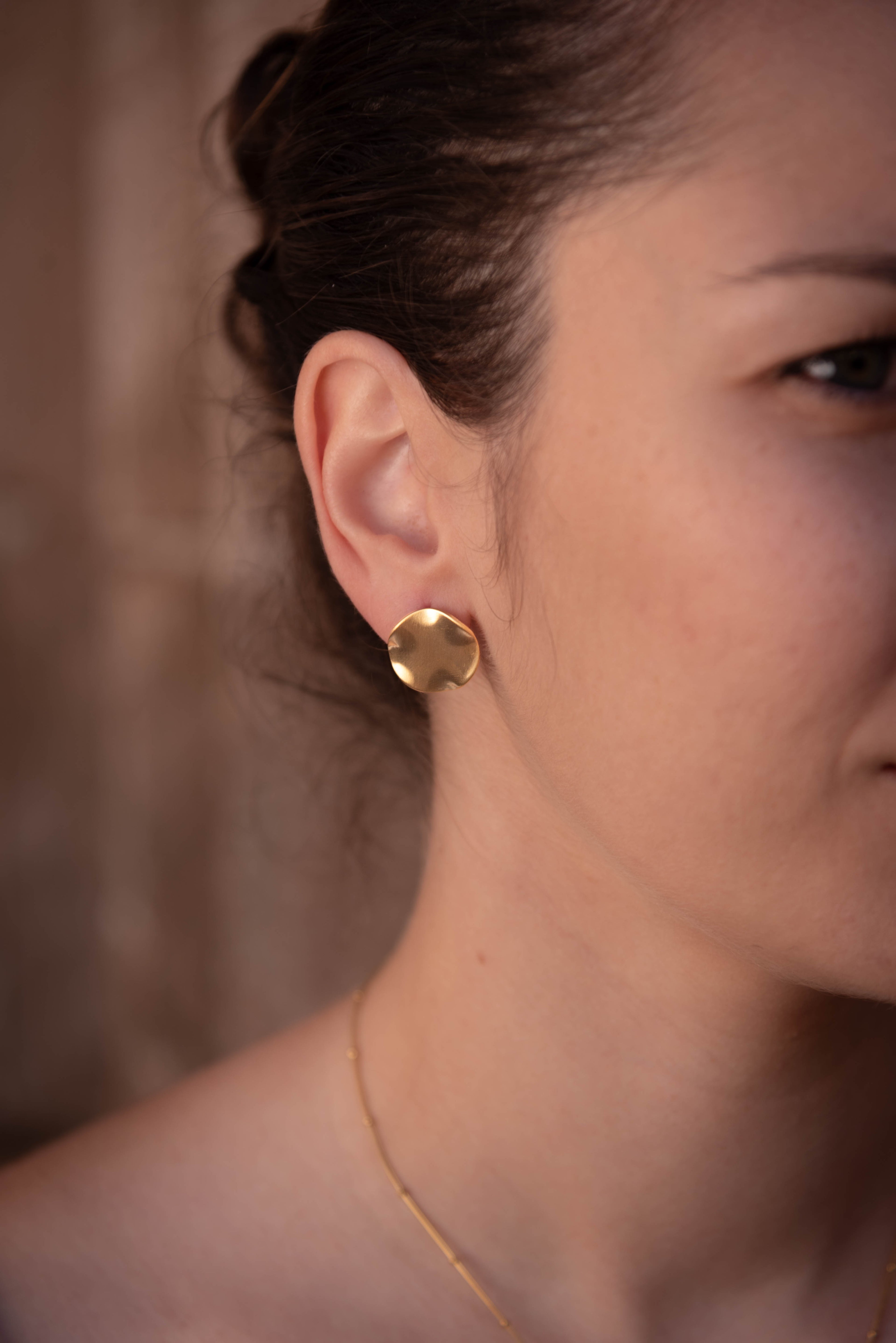 Pendientes Alba Dorada