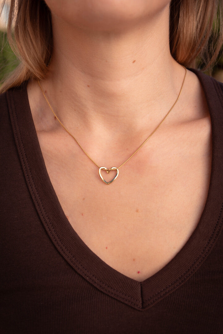 Collar Corazón Valiente