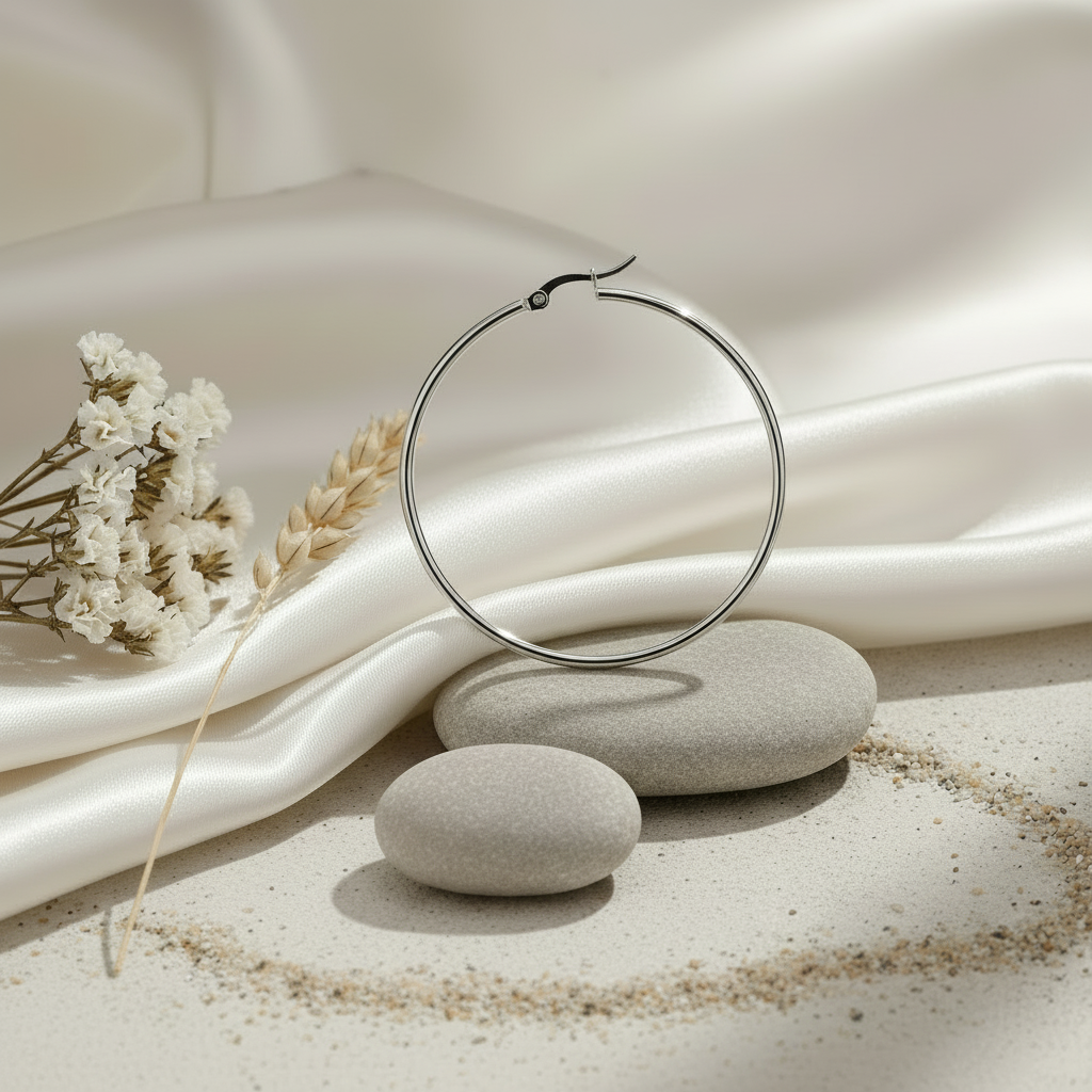 Aros Infinity Plateados