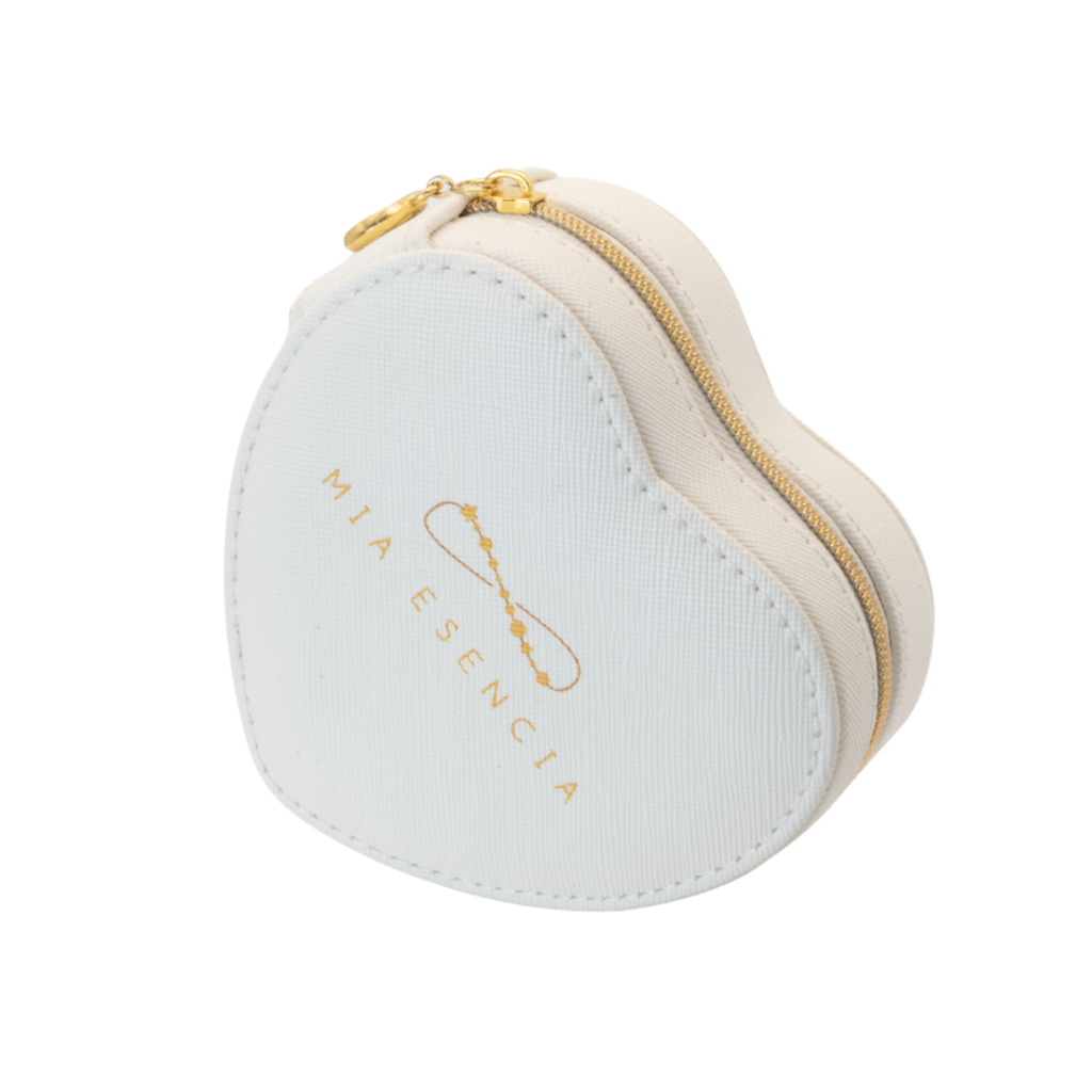 Joyero Corazón de Esencia Blanco