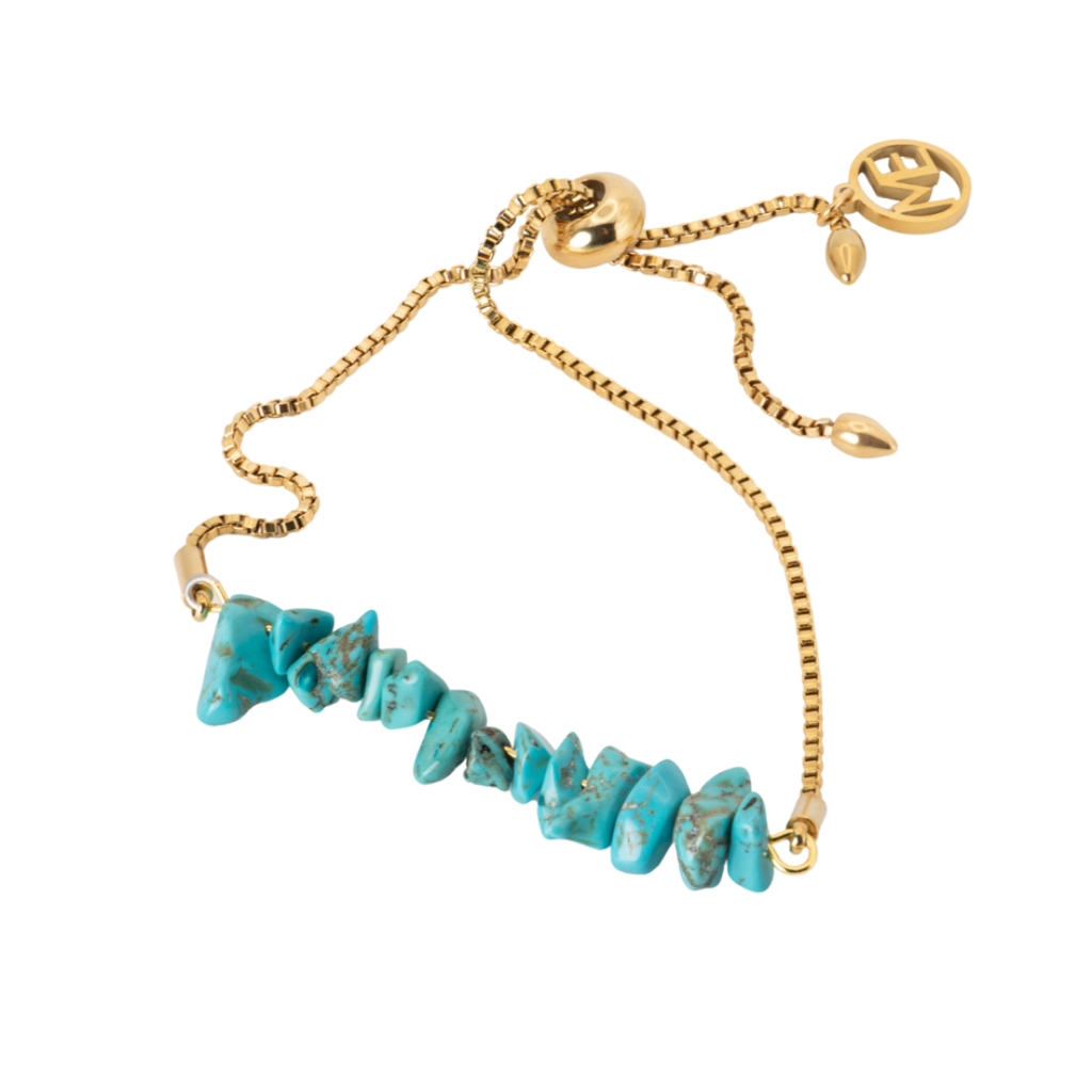 Pulsera Turquesa Bruta