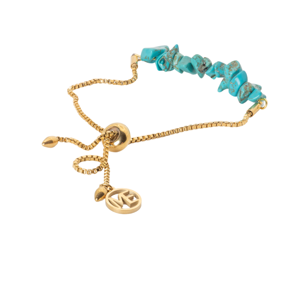 Pulsera Turquesa Bruta