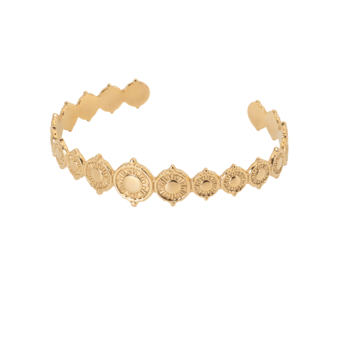 Pulsera Foco Dorado