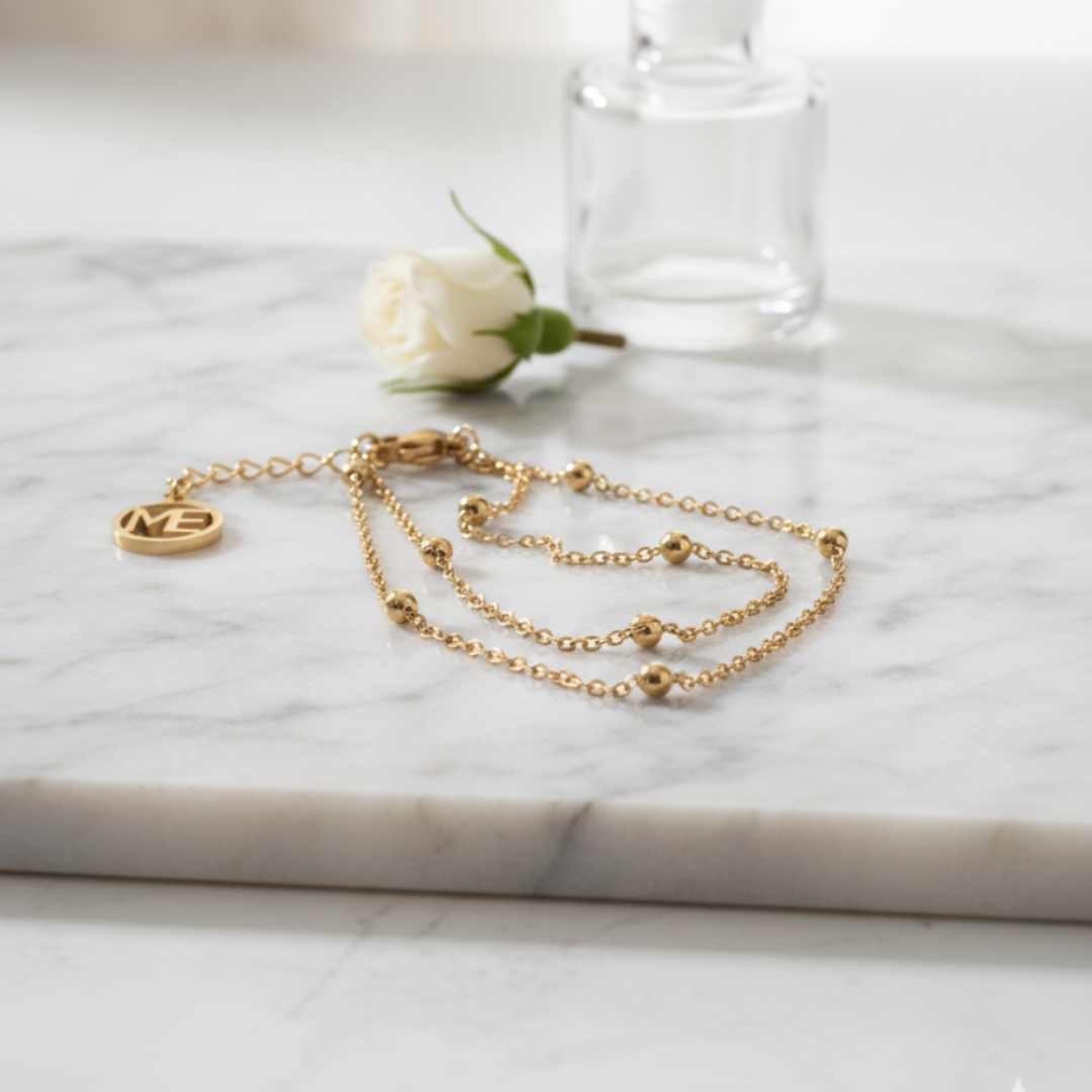 Pulsera Raíz Dorada