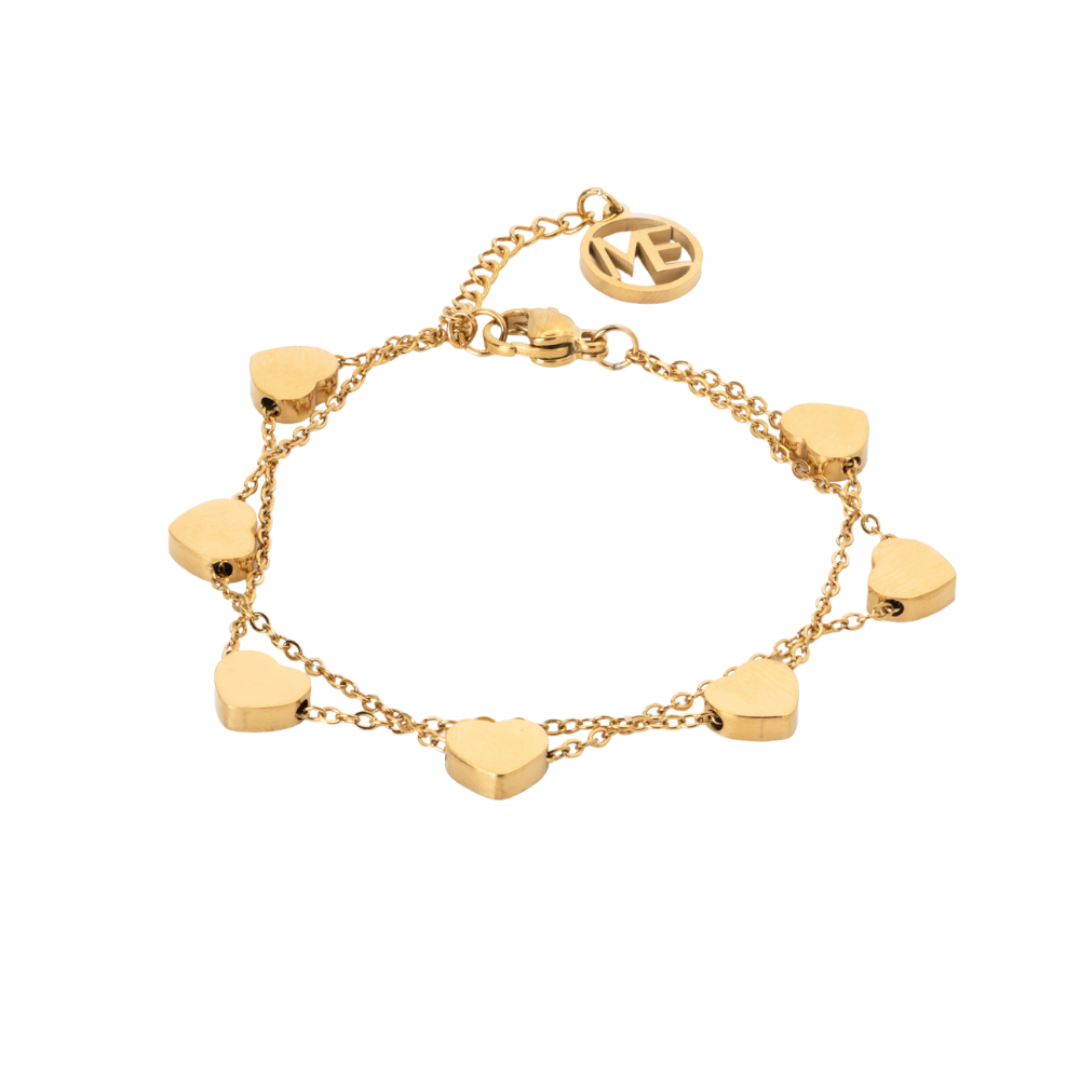 Pulsera Corazones de Mía