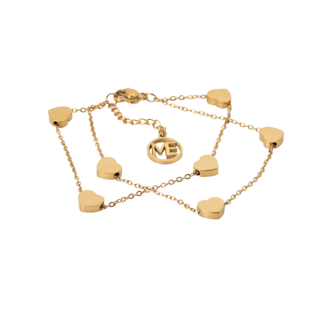 Pulsera Corazones de Mía