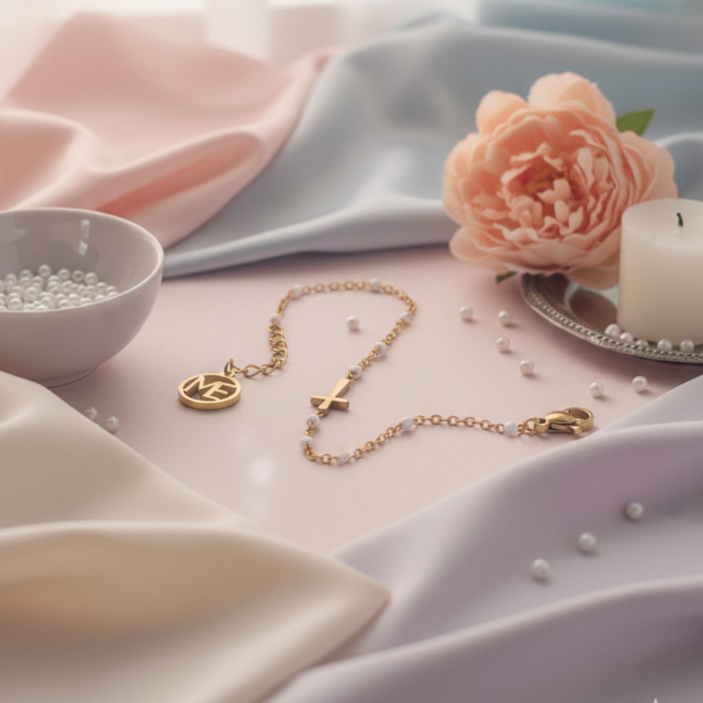 Pulsera Cruz Minimal