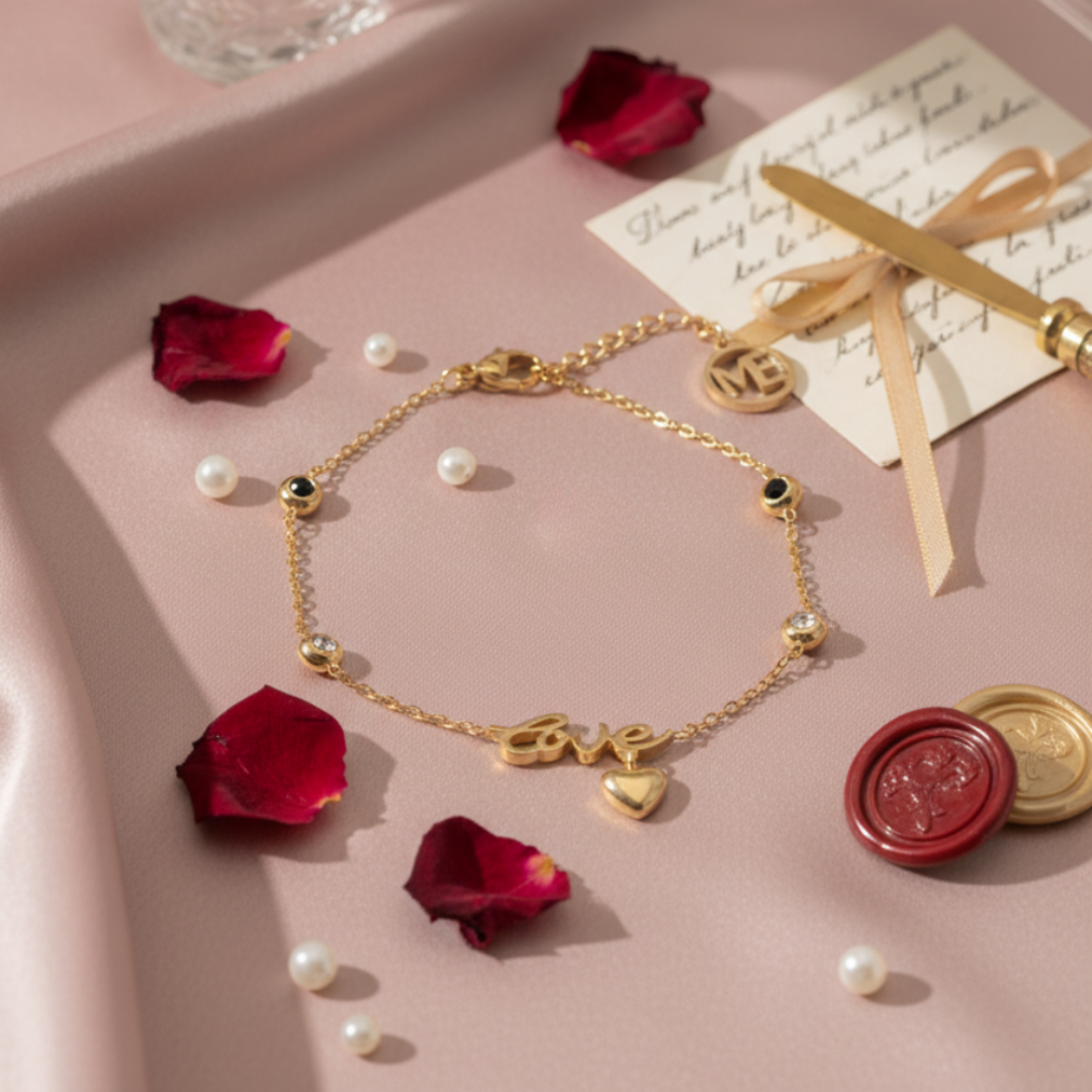 Pulsera Trazo Dorado